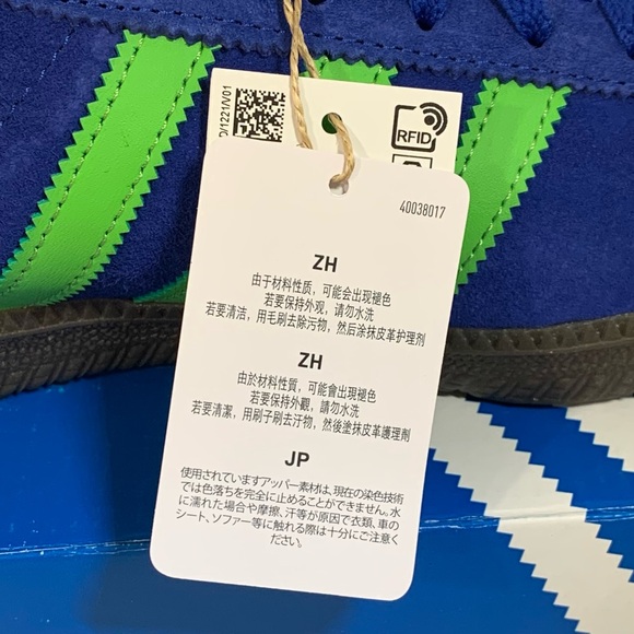 [BRAND NEW] ADIDAS ATHEN X SIZE? BLUE & GREEN MENS SHOES SIZE 10.5 SNEAKERS - Picture 12 of 12